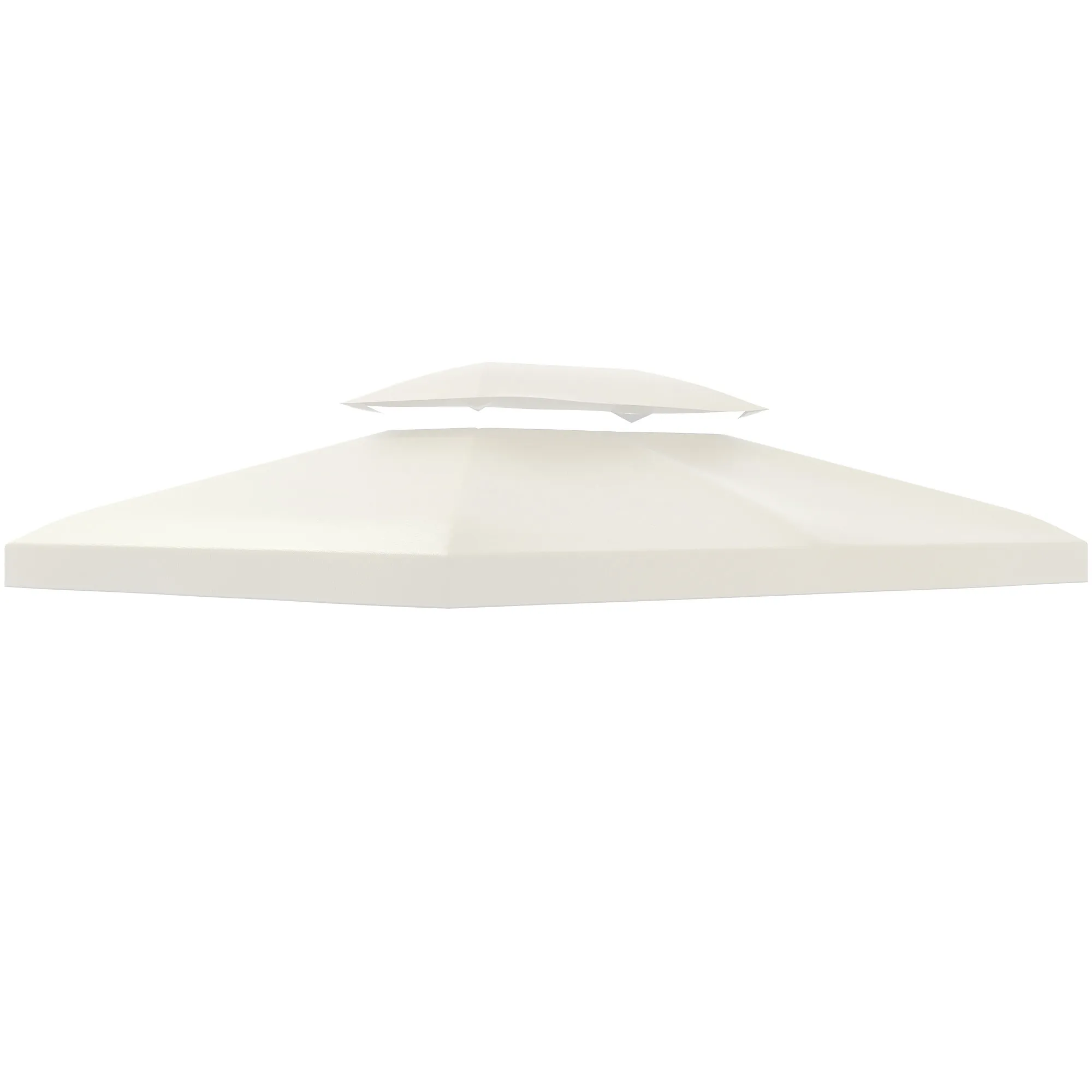 Vara katos paviljongille, polyesteri 180g/m², 4x3m, kermanvalkoinen